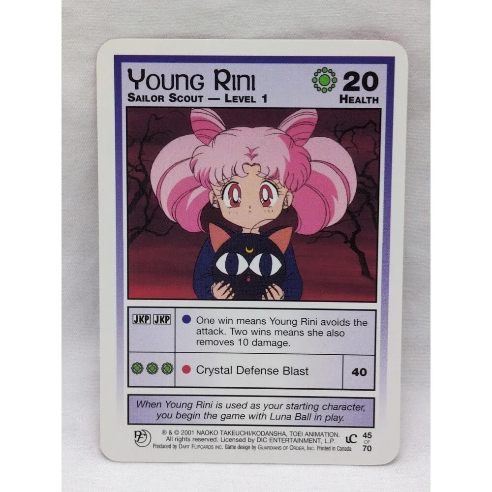 Young Rini Level 1 Sailor Moon CCG Past And Future Card #45